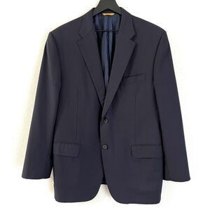 Hickey Freeman Men’s Navy Sport Coat Size 42 Worsted Wool
